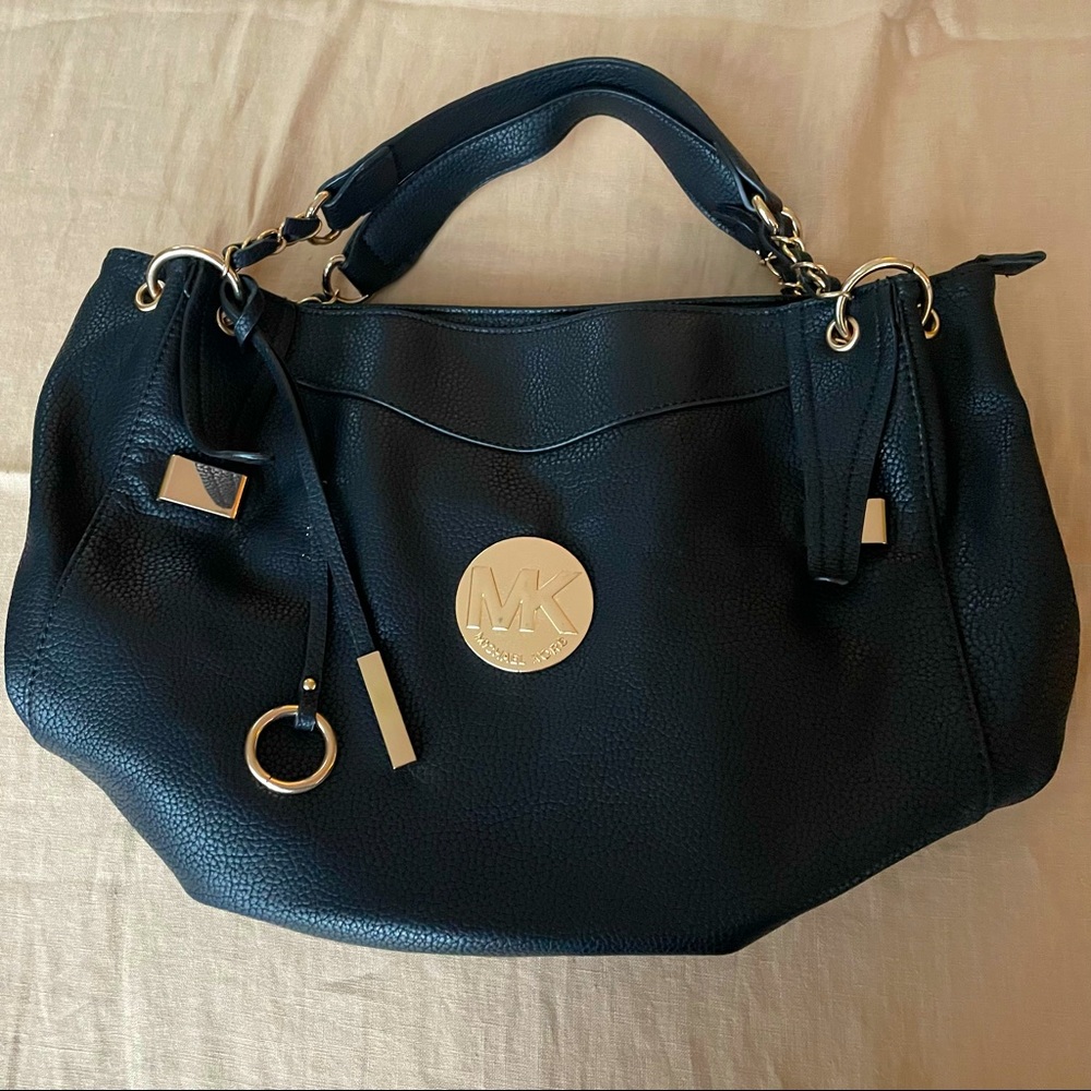 Michael Kors Black Leather Handbag